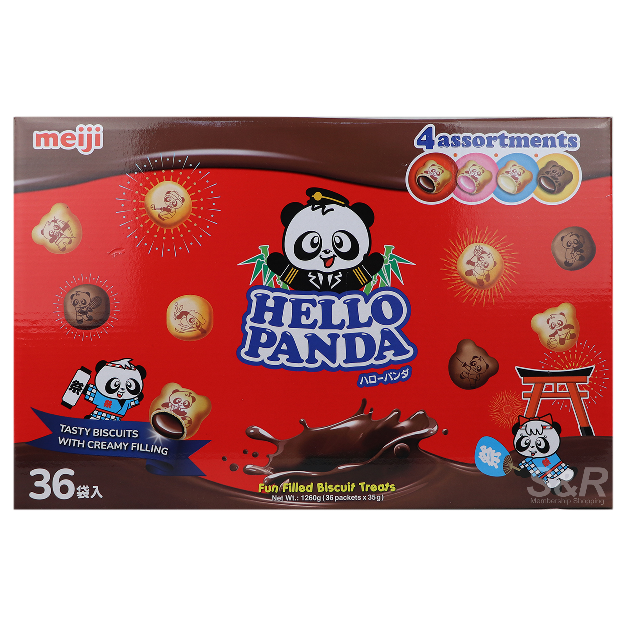 Hello Panda Assorted 36x35g